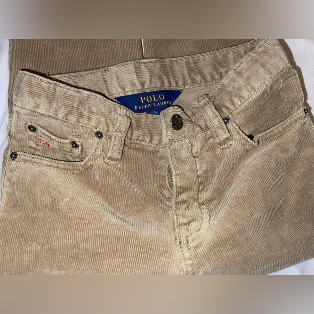 Tan Casual Little Boy jeans by Ralph Lauren size 5
